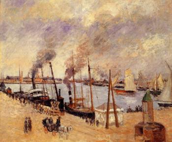 卡米耶 畢沙羅 The Port of Le Havre 卡米耶 畢沙羅 The Port of Le Havre